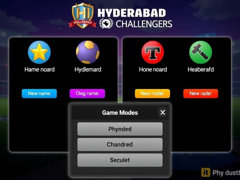 Hyderabad Challengers Gameplay Modes Hyderabad Challengers Game Modes